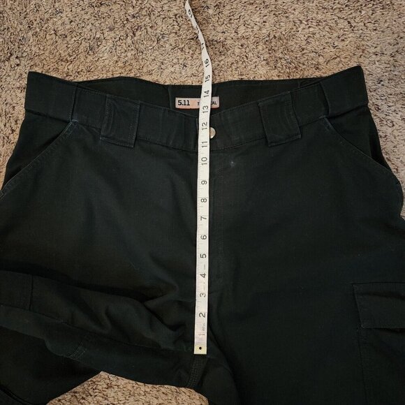 5.11 Tactical TDU Ripstop Black Pants Durable Reinforced Seat Kneepad Pants XL - Picture 12 of 12
